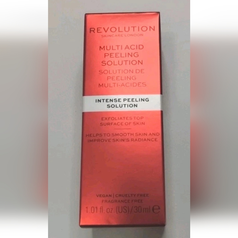 Revolution Skincare London Multi Acid Peeling Solution, 1.01 fl oz